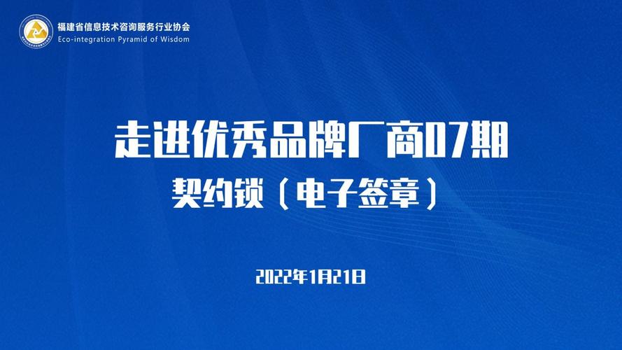 走進優(yōu)秀品牌廠商07期 信息技術(shù)咨詢服務(wù)的價值重塑與未來展望